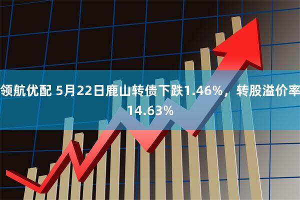领航优配 5月22日鹿山转债下跌1.46%，转股溢价率14.63%