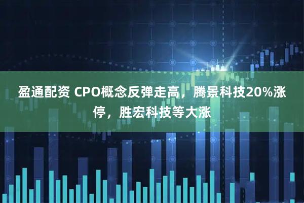 盈通配资 CPO概念反弹走高，腾景科技20%涨停，胜宏科技等大涨